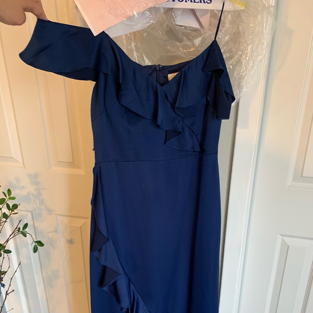Evening cocktail dress. Royal blue. Worn once.